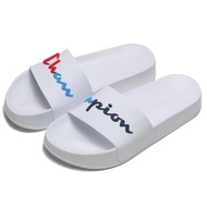 🔥Company Goods Special Offer 🔥Champion Sports Slippers Cursive LOGO White Ready Stock