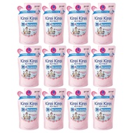 [Bundle of 12] Kirei Kirei Anti-Bacterial Hand Soap Refill, Moisturizing Peach, 200ml