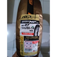 FDR Champion Sport MP27 100 Outer Tire / 80 Ring 14 Tubeless Race Compound Racing Tire Soft Compound