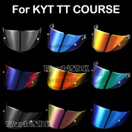 【Exclusive】 Helmet Visor for KYT TT COURSE Motorcycle Helmet Windshield Sunscreen TTC Helmets Access