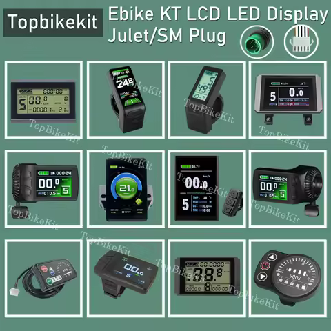 Ebike KT LCD LED Display Meter 24V/36V/48V for Electric Bicycle KT LCD3/4/5/8/9/10/11 LED890 LED900S
