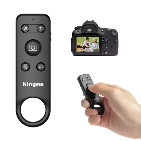 Wireless Bluetooth Remote Control for Canon RP R3 R5C R6 50 R8 R5 Mark II 800D 850D Nikon Zfc Z30 Z5