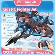 Kids RC Jet Fighter RC Airplane EPP Material RC Drone Control Kapal Terbang Mainan Budak