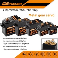 21G 2KG 6KG 9KG 15KG Metal Gear Digital Servo High Torque RC Servo Motor for RC Car Boat Helicopter 