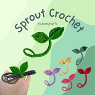 LEAF SPROUT CROCHET by Bunny Fluffs 🌱
