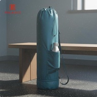 HILABEE Exercise mat carrying bag Multiple Pockets Exercise Mat Black