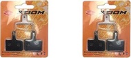 Two Pairs Zoom MTB Bike Brake Pads for DB-680 HB-875E HB-105 HB-900 AK920 AK950/AK950E