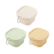 750ML Mangkuk Bekas Lipat Portable Silicone | Bekas Makanan Travel & Outdoor