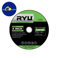 Batu Potong 4" 4inch Mata Gerinda Potong Besi 105 x 1.2mm - RYU Tekiro CUTTING WHEEL