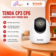 Tenda CP3/CP6 360 Degree Rotating Indoor Wifi Camera Super Sharp, 2-Way Talk, Anti-Theft Alarm - 24t