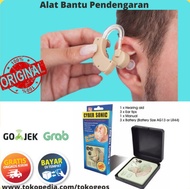 BISA COD PAKET KOMPLIT !!!Alat Bantu Dengar Telinga Hearing Aid Cyber Sonic Alat Bantu Pendengar Telinga Untuk Semua Umur / ALAT BANTU DENGAR TELINGA ORIGINAL / ALAT BANTU DENGAR TULI / ALAT BANTU PENDENGARAN TELINGA / ALAT BANTU DENGAR ORANG TUA