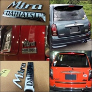 Emblem Chrome Mira Daihatsu L700 kelisa gino cuore TR licca injek gino DCN Dsport mesh minilite gino