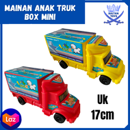 Mainan truk kontainer box kecil mainan kontener anak murah LT111