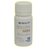 NT HEALTH - GOLDEN NMN 4300 10粒試食裝｜430mg｜內含紫檀芪｜Q10｜PQQ｜腸溶素食膠囊｜補充NAD+｜抗衰逆齡｜美顏美肌｜清除自由基｜超抗氧化