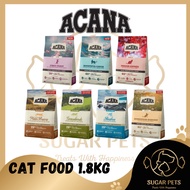 Acana Original Packing 1.8KG (First Feast Kitten/Grasslands /Indoor /Pacifica /Wild Prairie /Bountiful/Homestead Harvest