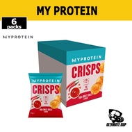 Myprotein, Protein Crisps, High Protein Chips, Grow & Maintain Muscle, 6 packs/box (25g/pack)