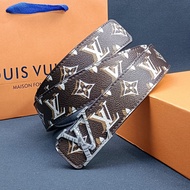 Lv Fashion Classic Presbyopic Belt Men Casual Trendy Belt