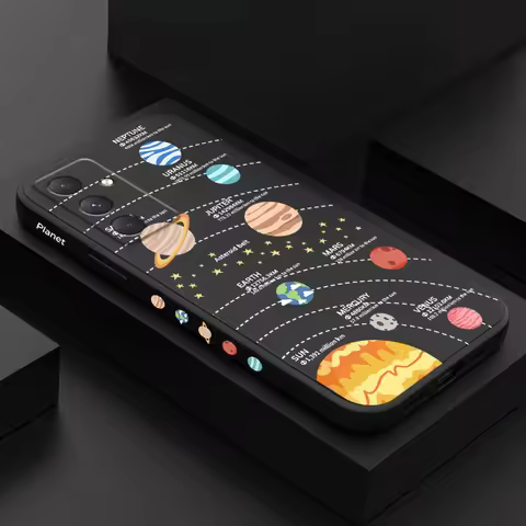 Splendid Planet Phone Case For Samsung Galaxy A17 A56 A36 A26 A16 A06 A55 A35 A25 A15 A05 A05S A54 A