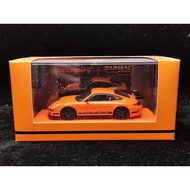 [Ready Stock 1pc] Mini Cut Porsche 911GT3 RS Orange 1/64minichamps & tarmac works Co-Branded Porsche