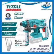 Total TRHLI2201 Lithium-Ion Brushless Cordless Rotary Hammer Drill 20v Cordless Hammer Drill Cordless Drill