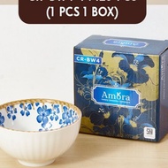 Ceramic Bowl Contents 1 with Hand Painted Design / Ceramic bowlAmora CR-BW4 Ceramic bowl/ for birthd