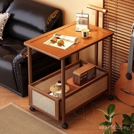 Side Table Household Simple Removable Small Coffee Table Sofa Living Room Storage Trolley Multifunct
