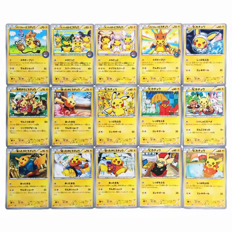 15 Style Diy Pokemon Cosplay Japanese Xy Promos Cards 098/xy-P 275/xy-P 204/xy-P 154/xy-P 097/xy-p C