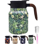 Infinite Tea Pot, 316 Stainless Steel Infinite Vintage Flora Can Teapot with Infuser, Pattern Tea-Bu