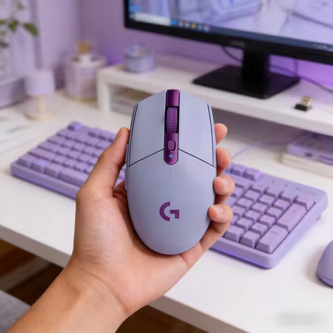 Logitech G304 LIGHTSPEED Wireless Gaming Mouse HERO 12K Sensor 6 Programmable Buttons 250H Battery f