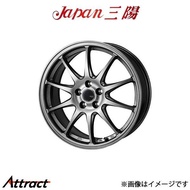 ジャパン三陽 ザック JP-202 アルミホイール 1本 エスクード YD21S(17×7.0J 5-114.3 INSET45 ブラックシルバー)Japan三陽 ZACK JP-202