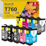 Remanufactured T760 T7601 T7602 T7603 T7604 T7605 T7606 T7607 T7608 T7609 Ink Cartridge Replacements