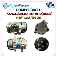 KANCIL/KELISA SANDEN 7B10 (J8302) COMPRESSOR (NEW)-SWJ PER007