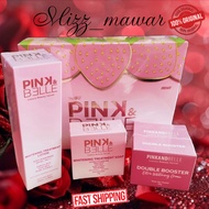 PINK AND BELLE - SOAP , BODAY SCRUB , BELLY FOO , CREAM , WHITENIGN LOTION , BELLY TOX ORIGINAL