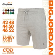 HITAM Drawstring Shorts for Men and Women Black Jumbo Big Size Oversize 3xl 4xl 5xl 6xl 42 44 46 48 