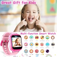 Kids Smart Watch with 90°Rotatable Camera Smartwatch Touch Screen Kids Watch Music Pedometer Flashli