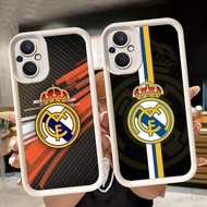 Soft Casing for OPPO Reno 8 8Z 7 Find X5 7Z Lite 5G White Q84 Real M-Madrid