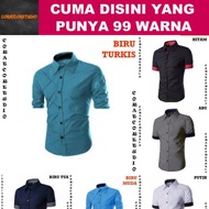 MERAH KEMEJA HIJAU 99 COLORS 10XL 9XL 8XL 7XL 6XL 5XL 4XL 3XL XXL XL LMS Bright BENHUR RED MAROON DA