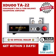 [🎶SG] XDUOO TA-22 (TA 22, TA22) ES9038Q2M*2 DAC &amp; TUBE BALANCE AMP