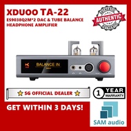 [🎶SG] XDUOO TA-22 (TA 22, TA22) ES9038Q2M*2 DAC & TUBE BALANCE AMP