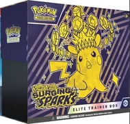 Pokemon PTCG SV8 Surging Sparks ETB Elite Trainer Box 超電突圍 太晶比卡超