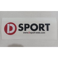 D SPORT CUTTING STICKER