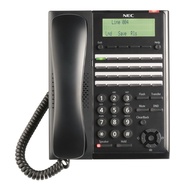 NEC 24 Key Multiline Phone Terminal IP7WW-24TXH-A1 TEL (Black) - Display Keyphone with Speakerphone 