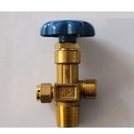 CO2 Cylinder Tank Head Valve QF-2 (AQUASCAPE) Valve for Carbon Dioxide Cylinder Gas Tank G5/8 Aquasc