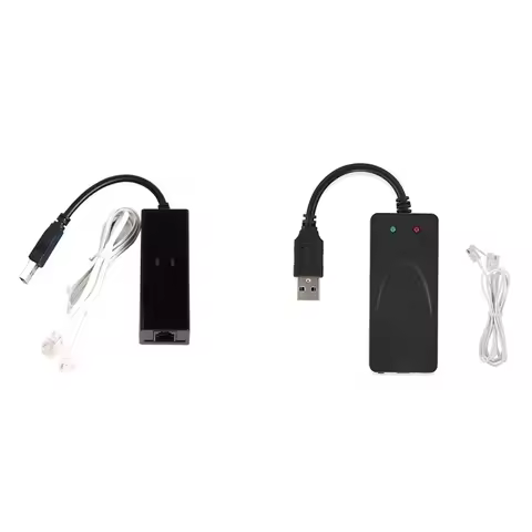 M07K-Fax Modem, USB2.0 56K External Modem Driver,Plug And Play USB Modem,Standard And Expanded At In
