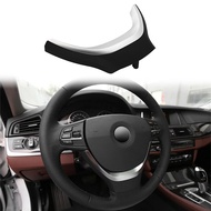 Chrome Steering Wheel Lower Trim Strip Auto Steering Wheel Protector Cover Replacement for BMW 5 7 S