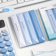 TEMU ปากกากาวจุดสองด้านหมุนได้ 360° 4 ชิ้น - ขนาด 5ม. x 6มม., ความจุใหญ่, กาวไม่ทิ้งรอยสำหรับสมุดภาพ