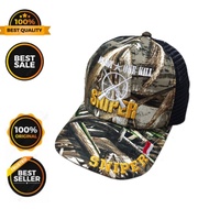 Topi hunting topi berburu camouflase Topi  camo sniper berburu / Topi baseball pria