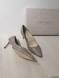 Jimmy Choo 粉色高跟鞋6cm 碼數 36/365/37/375/38