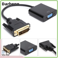 DARBEMY DVI Male to VGA Female Adapter, Plug and Play DVI 24+1 to VGA DVI-D to VGA Adapter, Professi