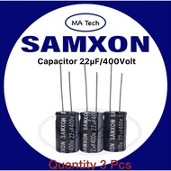 Capacitor 22uf 400v 22uf/400v C 22uf 400v (Size 12.5x20mm) 1 Set There Are 3 Pieces.